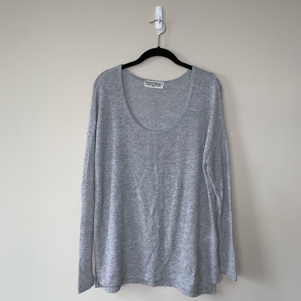 Project Social T Lightweight Sweater/Long Sleeve